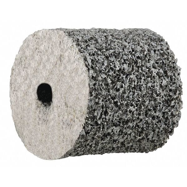 Scotch-Brite Unitized Wheel, 1 in Dia, 1 in W, 3/16 in Arbor Hole - 61500083458