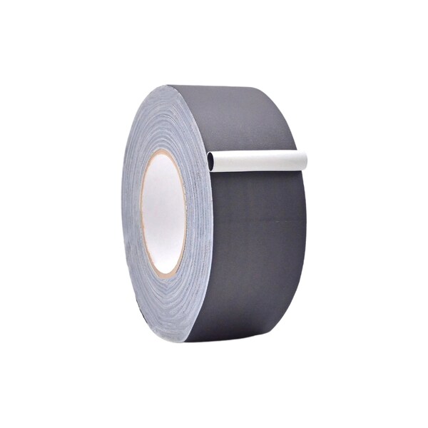 Wod Tape GTC12 Gaffer Tape Low Gloss Finish Film 2.5 in. X 60 ft. Black, 20PK - WOD GTC12-02500-20-60-BLA