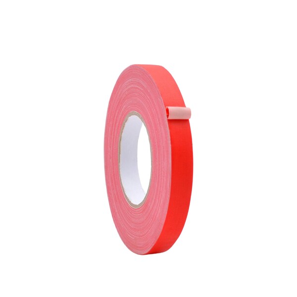 Wod Tape GTC12 Gaffer Tape Low Gloss Finish Film 3/4 in. X 60 ft. Red, 64PK - WOD GTC12-00750-64-60-RED
