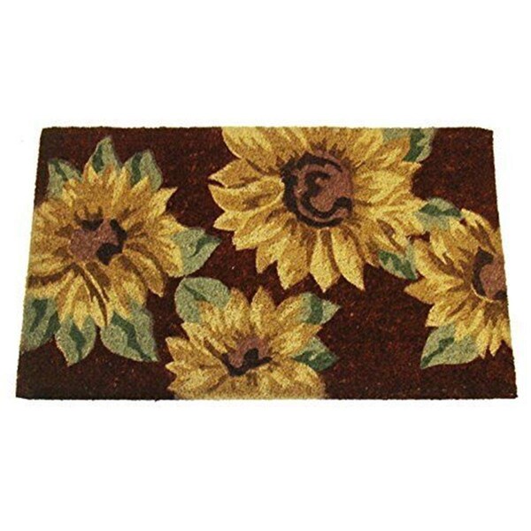 Dare2Decor 18 x 30 in. PVC Backed Coir Doormat - DA2582363