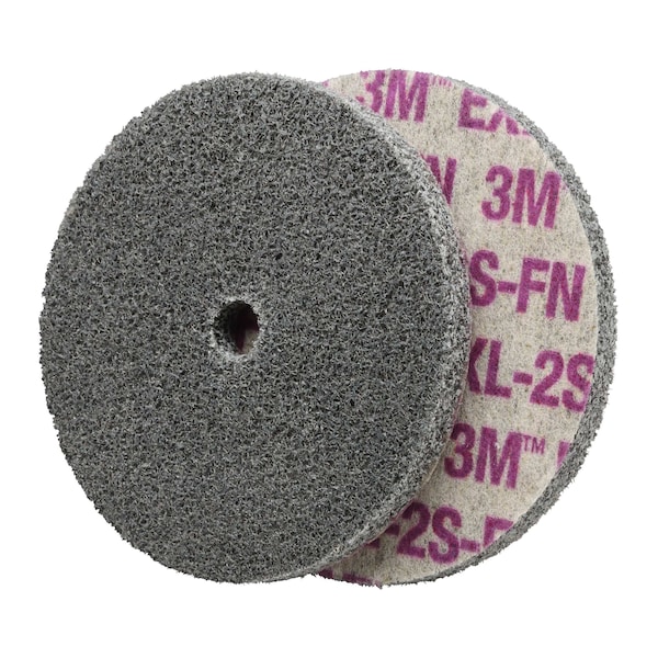 Scotch-Brite Unitized Wheel XL, 3"x 1/4"x 1/4", 3S FIN - XL-UW 152