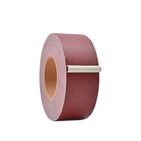 Wod Tape GTC12 Gaffer Tape Low Gloss Finish Film 2.5 in. X 60 ft. Burgundy, 20PK - WOD GTC12-02500-20-60-BUR