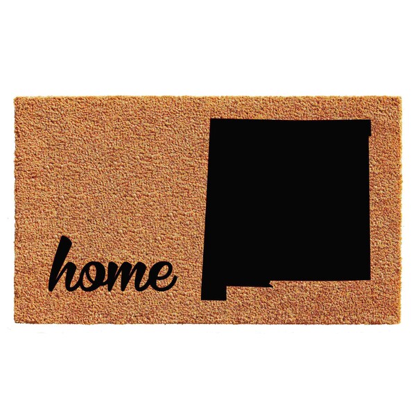 Calloway Mills Entrance Mat, Coir, Natural, Black - 105351830