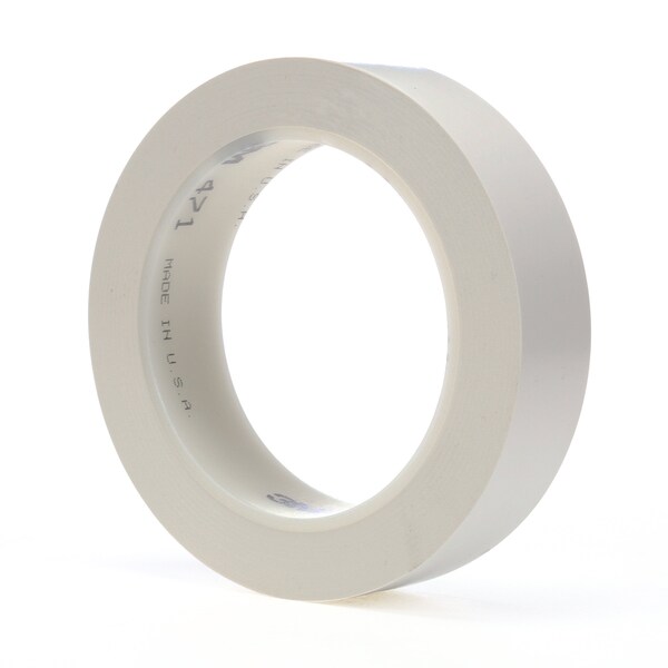 3M Vinyl Tape, 5.2 Mil, 3/4"x36 yds., White, PK48 - T964471W