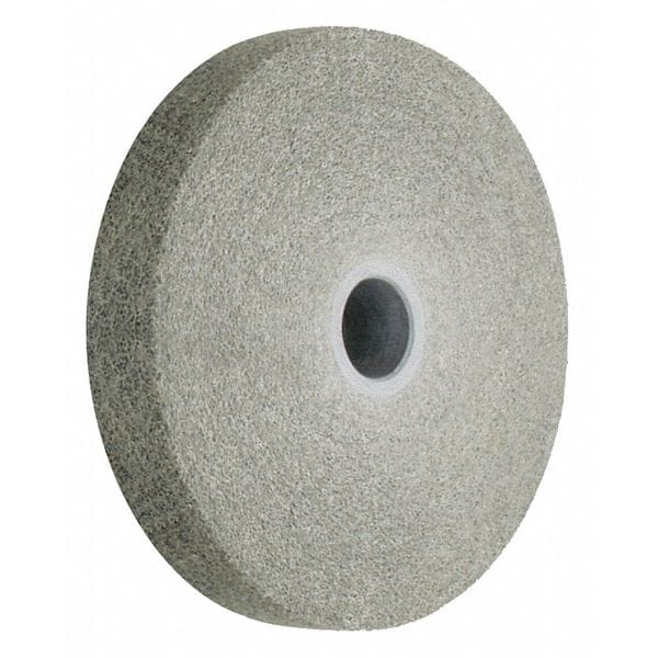 Scotch-Brite Unitized Wheel, 8 in Dia, 1/2 in W, 1 in Arbor Hole - 7010328730