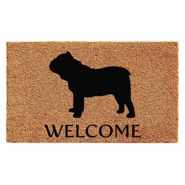 Calloway Mills Entrance Mat, Coir, Natural, Black - 102992436