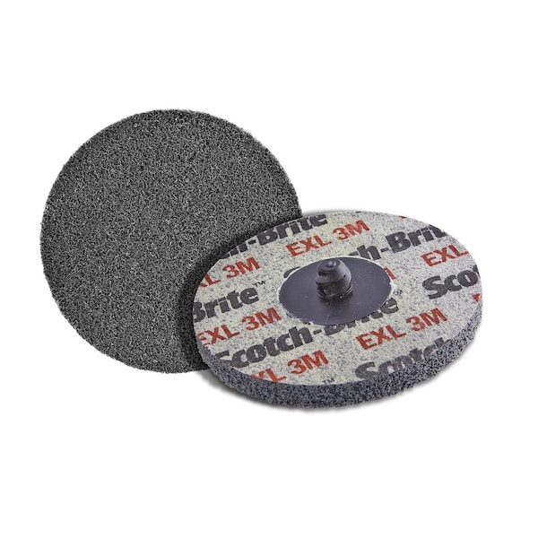 Scotch-Brite Unitized Wheel XL, TR, 3"x NH, 3S FIN - XL-UR 657