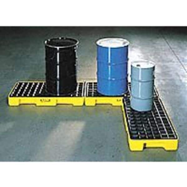 Eagle Mfg Drum Spill Containment Platform, For (1) Drum, 15 Gallon Spill Capacity, 2000 lb Load Capacity - 1633