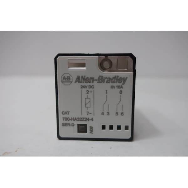 Allen Bradley 700-HA32Z24-4 SER D 24V-DC RELÉ DE ENCHUFE - 700-HA32Z24-4