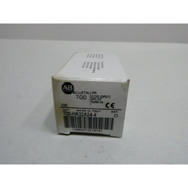 Relevador de conexión por enchufe de 24V-AC de Allen Bradley - 700-HA32A24-4