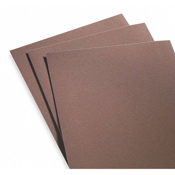 Norton Abrasives Sanding Sheet, 11x9 In, 220 G, AlO, PK50 - 66261126335