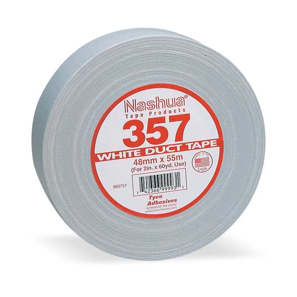 Nashua Duct Tape, 48mm x 55m, 13 mil, White - 357