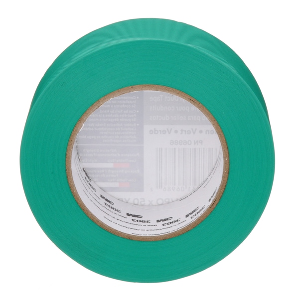 3M Duct Tape, 2 x 50 yd, 6.5 mil, Green, Vinyl - 3903