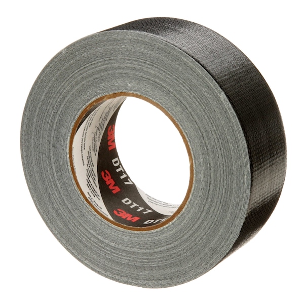 3M Duct Tape, Black, 17 mil, 32m L x 48mm W - DT17
