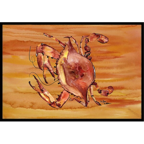 Carolines Treasures 36 x 24 in. Crab Indoor Or Outdoor Doormat - 8139-JMAT
