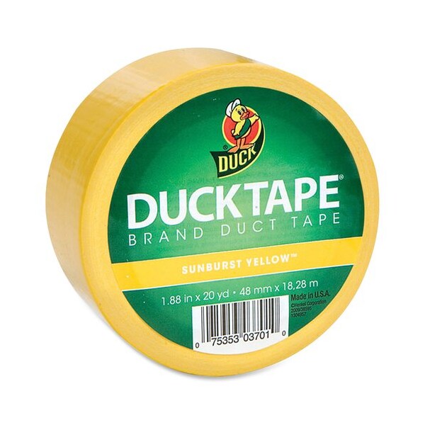 Duck Brand TAPE, DUCT, 1.88inX20YDS, YLW - DUC1304966RL
