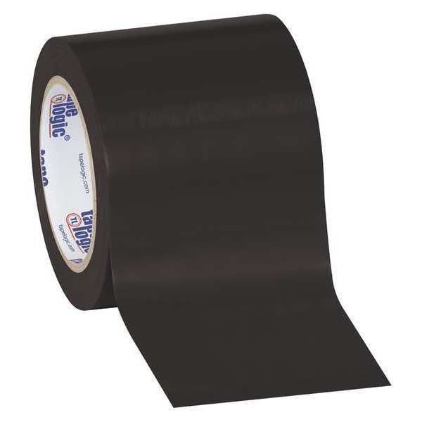 Partners Brand Tape Logic Solid Vinyl Safety Tape, 6.0 Mil, 4" x 36 yds., Black, 3/Case - T94363PKBL