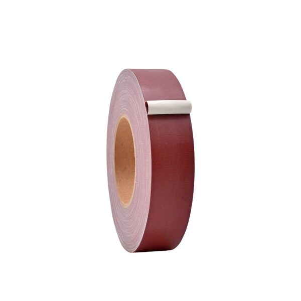 Wod Tape GTC12 Gaffer Tape Low Gloss Finish Film 1.5 in. X 60 ft. Burgundy, 32PK - WOD GTC12-01500-32-60-BUR