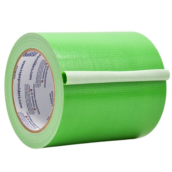 Wod Tape DTC10 Industrial Grade Duct Tape Dark Green 5 in. x 60 ft., 8PK - WOD DTC10-05000-8-60-DGR