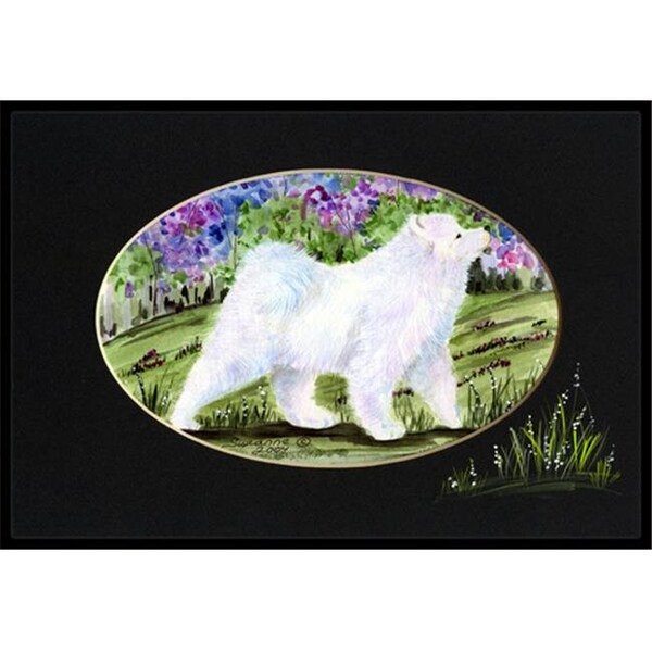 Carolines Treasures Carolines Treasures SS8059MAT 18 x 27 in. Samoyed Indoor Outdoor Mat - SS8059MAT