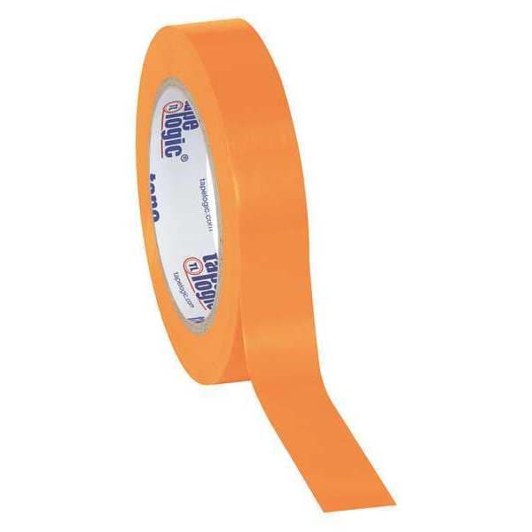 Partners Brand Tape Logic Solid Vinyl Safety Tape, 6.0 Mil, 1" x 36 yds, Orange, 48/Case - T9136O
