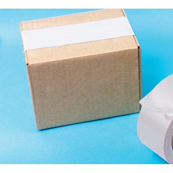 Better Office Products Duct Tape, Heavy Duty, 7.3mil, 1.88 Inch x 30 Yards Per Roll, Easy Tear, White, 2PK - 40209