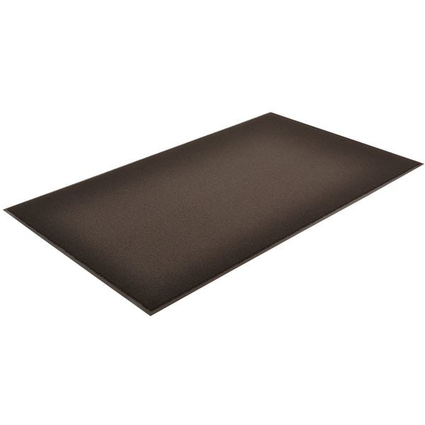 Notrax Entrance Mat, Polypropylene, 3/8 in Thick, Black, 3 ft W x 10 ft L - 141S0310BL