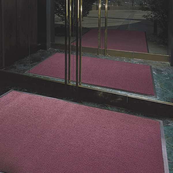 Notrax Entrance Mat, Polypropylene, 3/8 in Thick, Black, 3 ft W x 10 ft L - 141S0310BL