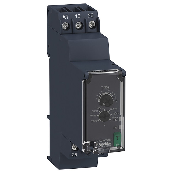 Relé de retardo de tiempo Schneider Electric, 415V CA, 6 pines - RE22R2QEMT