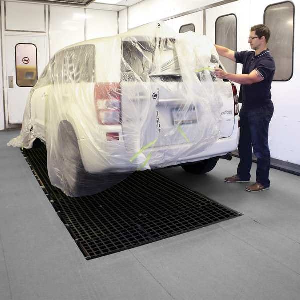 Pig Antifatigue Mat, 50 ft L x 32 in W, Surface temps from 55°F to 120°F Continuous, 200°F Intermittent - MAT32305-GY