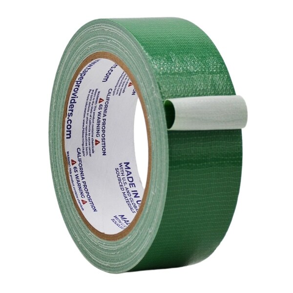 Wod Tape DTC10 Industrial Grade Duct Tape Olive Drab 1.5 in. x 60 ft., 32PK - WOD DTC10-01500-32-60-ODR