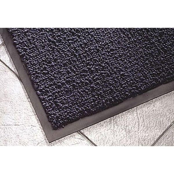 Notrax Entrance Mat, Polypropylene, 3/8 in Thick, Black, 4 ft W x 6 ft L - 141S0046BL