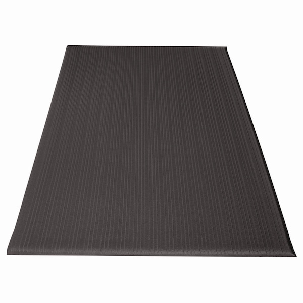 Crown Matting Technologies Antifatigue Mat, 36" L x 24" W, Black - FL 2436BK