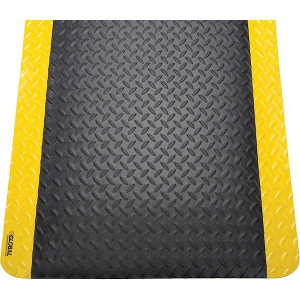 Global Industrial Antifatigue Mat, 5 ft L x 3 ft W, 9/16 Thickness, Black - 800325