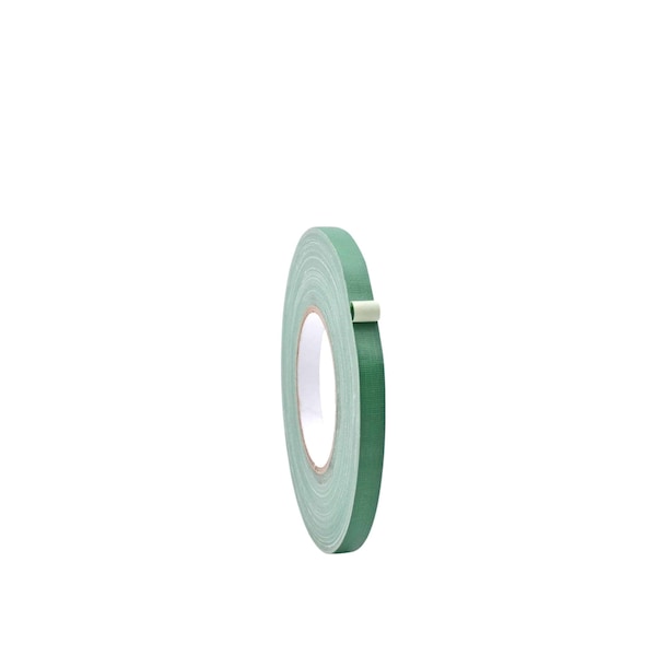 Wod Tape GTC12 Gaffer Tape Low Gloss Finish Film 1/2 in. X 60 ft. Dark Green, 96PK - WOD GTC12-00500-96-60-DGR