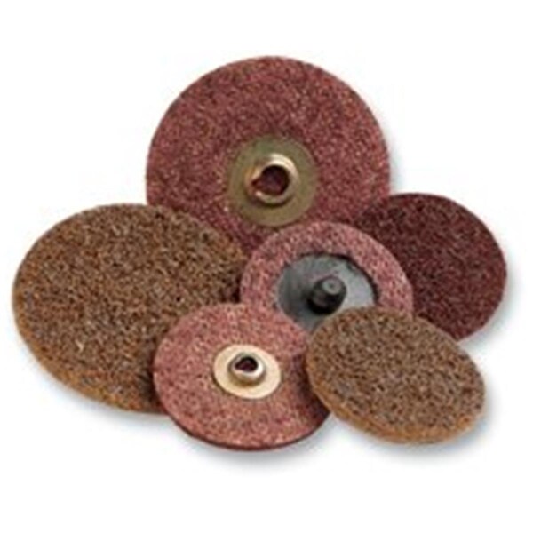 Pinpoint Abrasive Scotch-Brite Roloc Disc, 2 in., Roloc Tr, Super Fine, 25, 000 Rpm - PI910814