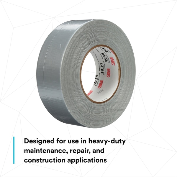 3M Duct Tape, Silver, 48mm x 55m, PK24 - 3939
