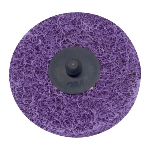 Scotch-Brite Roloc HS Blend and Finish Disc, TR, 3/4 in x NH, A MED, SPR 24038A, 200PK - BF-DR