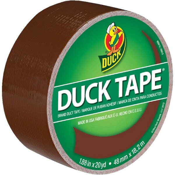 Duck Brand Duck Tape 1.88 In. x 20 Yd. Colored Duct Tape, Brown - 1304965