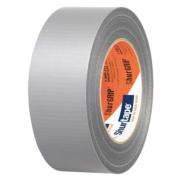 Shurtape Duct Tape, 48mm x 55m, 6 mil, Silver - PC 006 SIL-48MM X 55M-24 RLS/CS