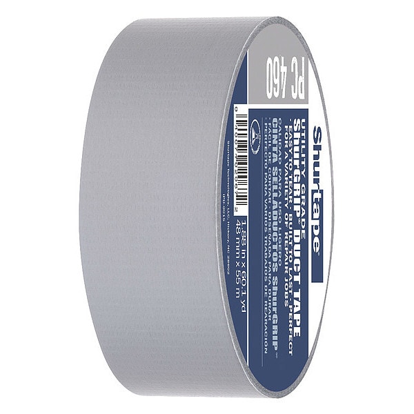 Shurtape Duct Tape, 48mm x 55m, 6 mil, Silver - PC 006 SIL-48MM X 55M-24 RLS/CS