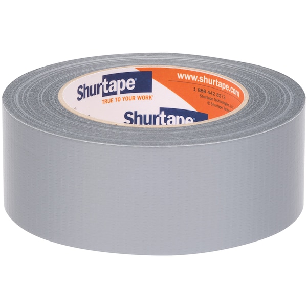 Shurtape Duct Tape, 48mm x 55m, 6 mil, Silver - PC 006 SIL-48MM X 55M-24 RLS/CS
