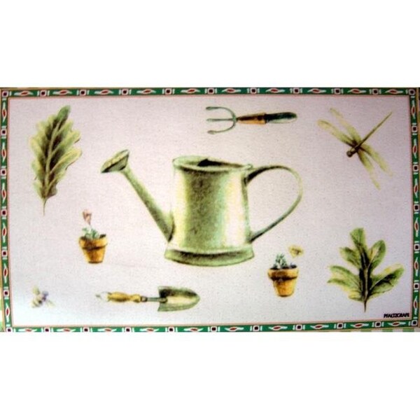 Custom Printed Rugs Custom Printed Rugs DM  21 Gardening Tools Door Mat - DM  21