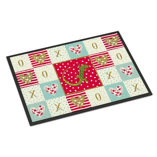 Carolines Treasures 24 x 36 in. Lizard Indoor or Outdoor Mat - CK5534JMAT