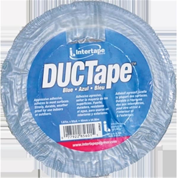 Tool Time 20C-BL2 1.87 in. x 60 Yard Blue General Purpose Duct Tape - Blue - 2 in. X 60 yard. - TO3573166