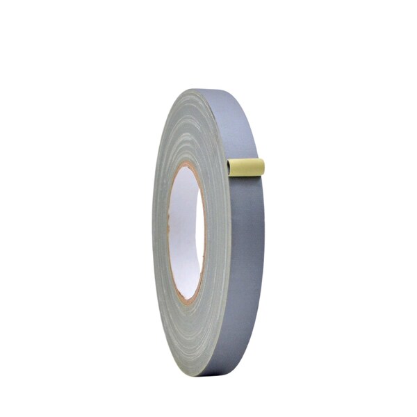 Wod Tape GTC12 Gaffer Tape Low Gloss Finish Film 3/4 in. X 60 ft. Gray, 64PK - WOD GTC12-00750-64-60-GRA