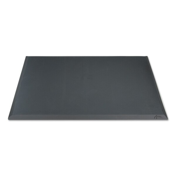 Alera Antifatigue Mat, 36" L x 24" W, 0.63" Thickness, Hard Floor/All Pile Carpets, Black - ALEAE23AFM