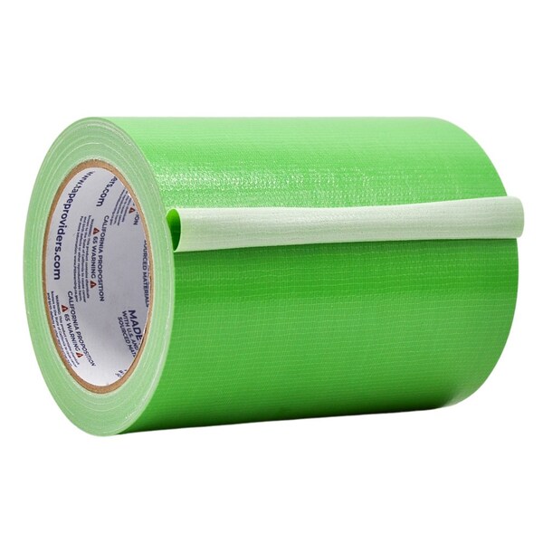 Wod Tape DTC10 Industrial Grade Duct Tape Dark Green 6 in. x 60 ft., 8PK - WOD DTC10-06000-8-60-DGR