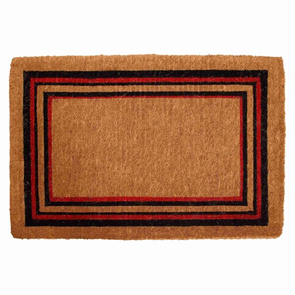 Calloway Mills Natural, Black, Red, 24 W x 36 L - 180062436NP