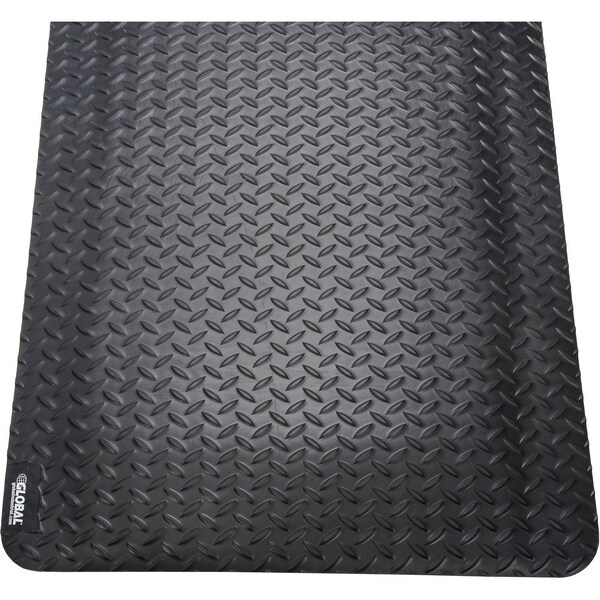 Global Industrial Antifatigue Mat, 3 in L x 2 in W, 15/16 Thickness, Black - 800320